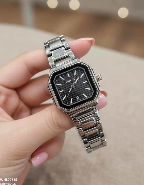 WHL00715 HWR Square Dial Women's Watch - WHL